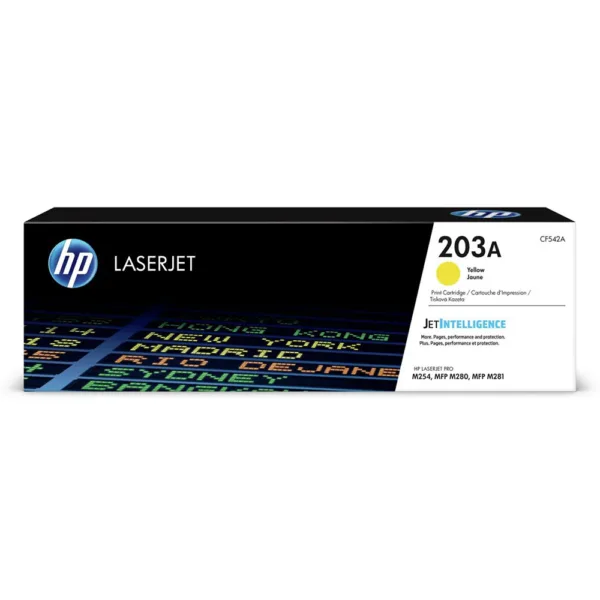 HP 203A YELL0W TONER