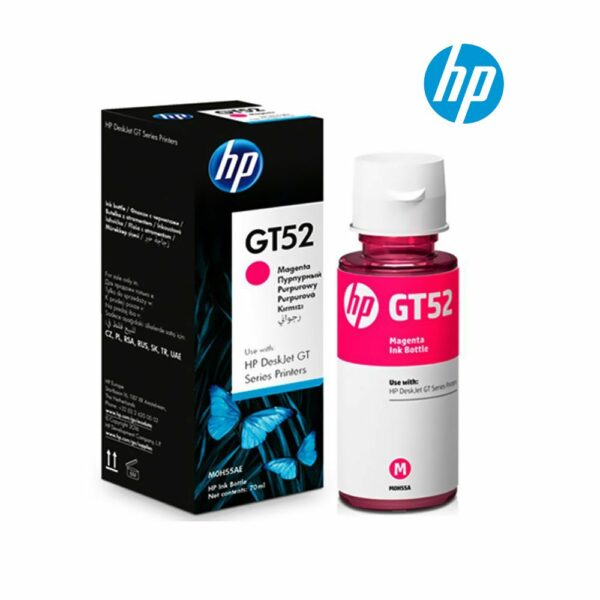 HP GT52 Magenta Original Ink Bottle (M0H55AE) – 70ml