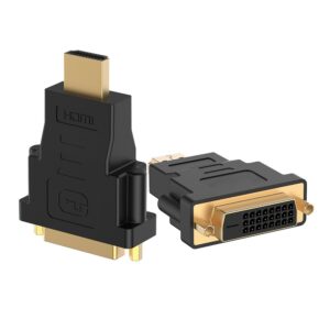 GOLD PLATED HDMI TO DVI (24+1 PIN) (FEMALE) ADAPTER CONVERTER