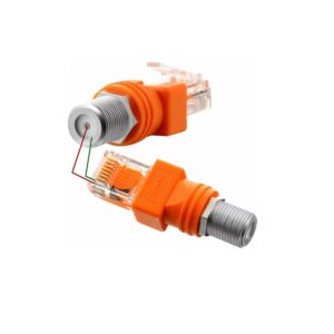 RJ45 MALE TO RF FEMALE CONNECTOR