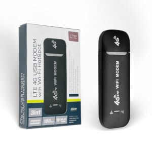 3-in-1 LTE/4G PORTABLE USB MODEM WITH WI-FI HOTSPOT