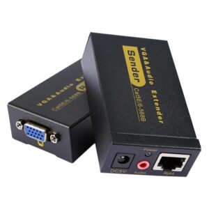 VGA 100M EXTENDER (AUDIO & ETHERNET CABLE)