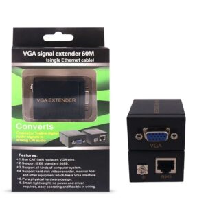 VGA 60M EXTENDER (SINGLE ETHERNET CABLE)