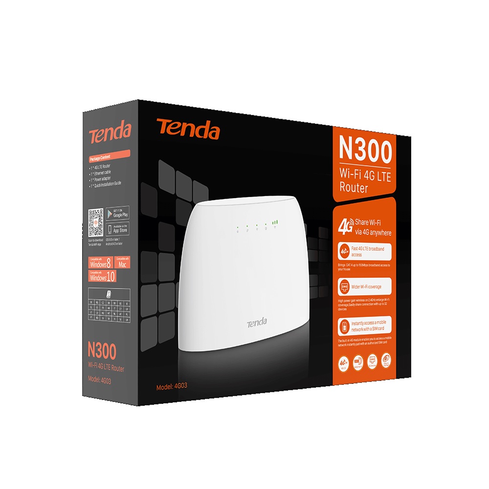 TENDA 4G03 SIM ROUTER