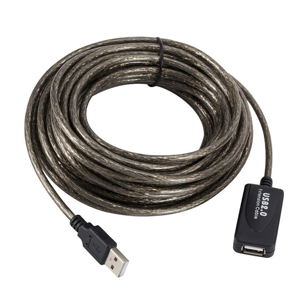 15M USB 2.0 MALE TO USB FEMALE EXTENSION CABLE