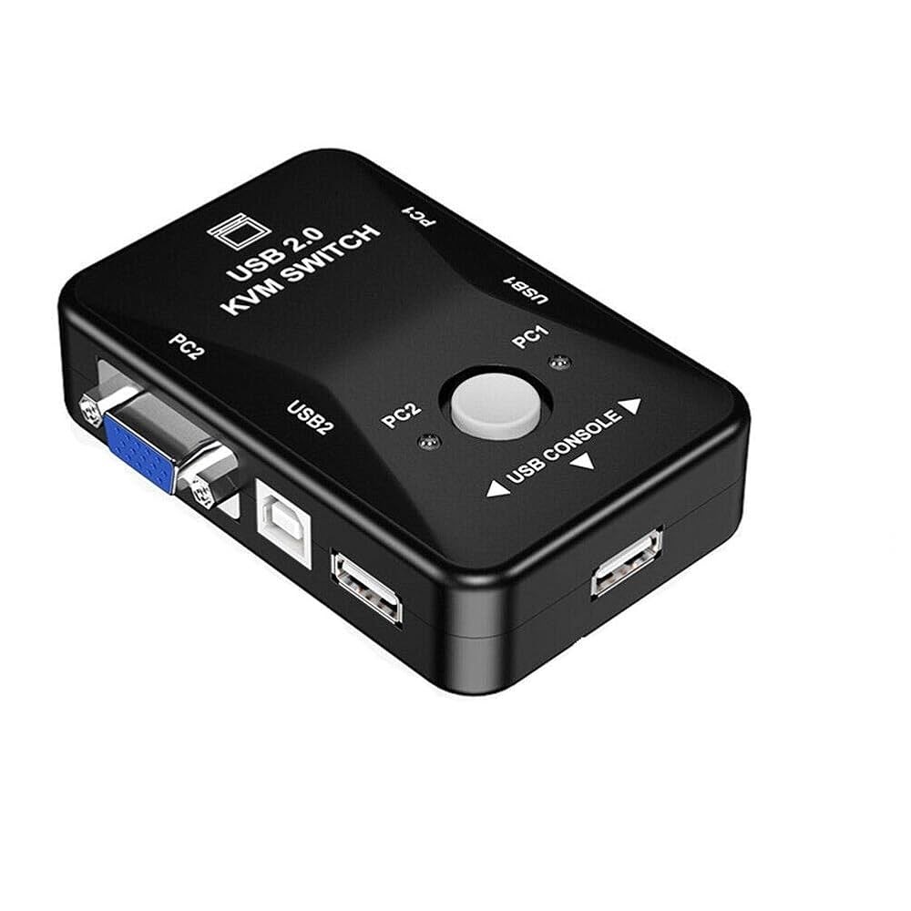 2 PORT USB 2.0 KVM SWITCH