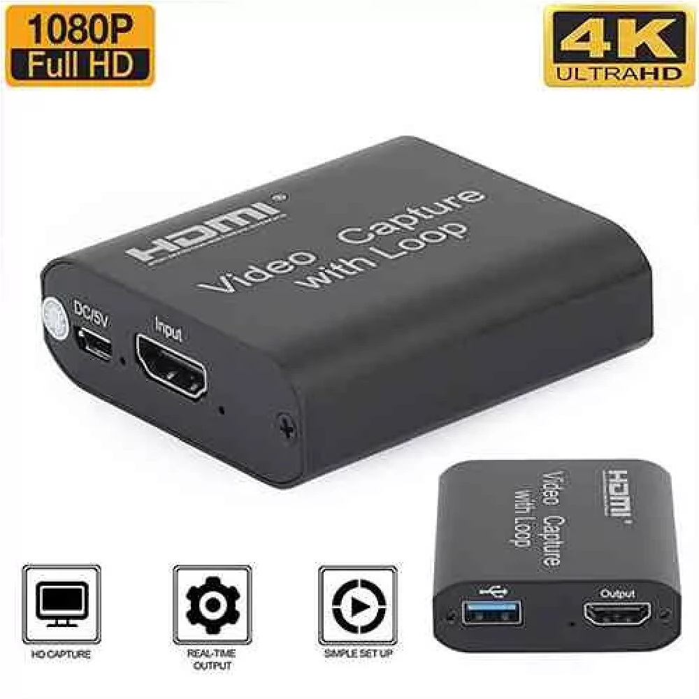 HDMI VIDEO CAPTURE CARD WITH LOOP 1