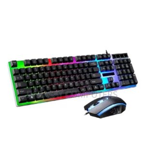 HP WIRED GAMING KEYBOARD AND MOUSE COMBO WITH LIGHT K550