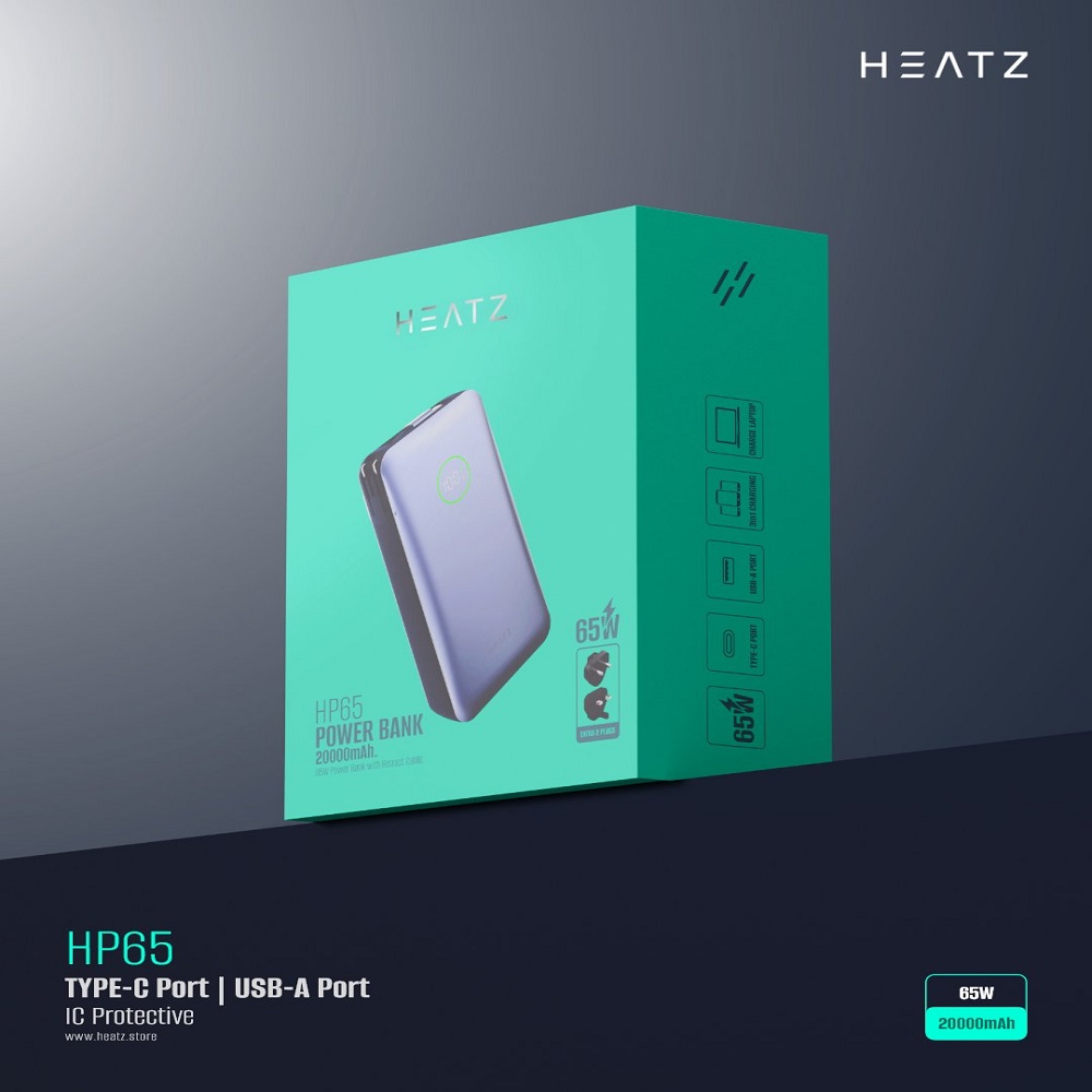 HEATZ HP 65W FAST CHARGING POWER BANK
