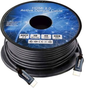 100M HDMI MALE TO MALE FIBER CABLE
