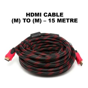 15M HDMI MESH MALE TO MALE CABLE