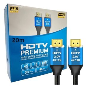 20M HDTV 4K 2.0V MALE TO MALE CABLE