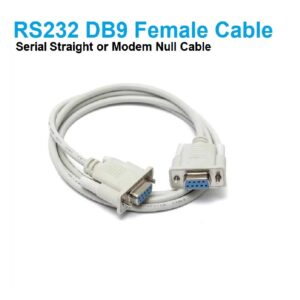 DB9 FEMALE TO FEMALE SERIAL CABLE 3M