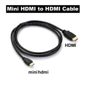 MINI HDMI MALE TO HDMI MALE CABLE 3M