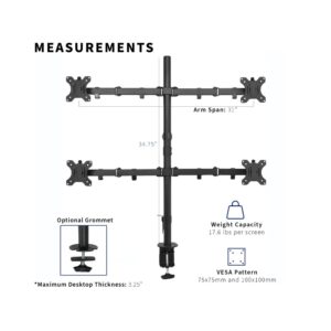 MONITOR DESKTOP MOUNT LB-MT044