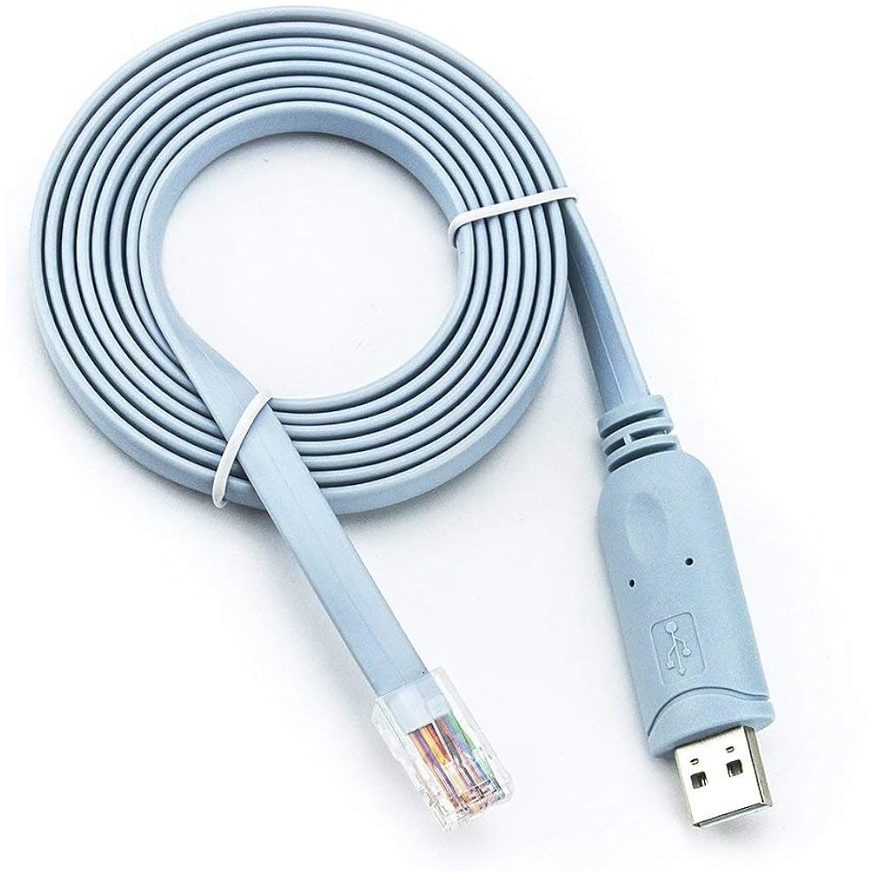 USB 2.0 MALE TO RJ45 MALE CABLE 5M (CONSOLE CABLE)
