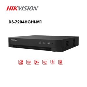 HIKVISION DS-7204HGHI-M1 4 CHANNEL 2MP 1HDD DVR 7200 SERIES
