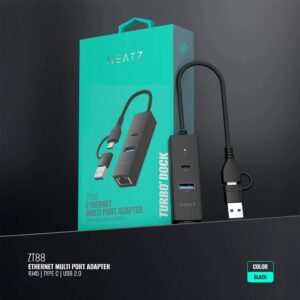 HEATZ MULTIPORT ETHERNET ADAPTER ZT88