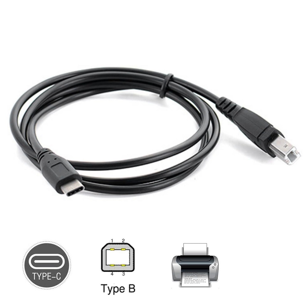 3M Type C Printer cable Black