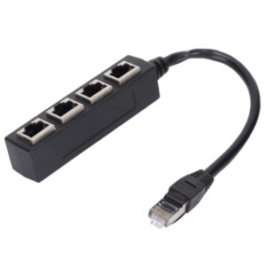 RJ45 TO RJ45 SPLITTER (1 TO 4 FEMALE PORT)