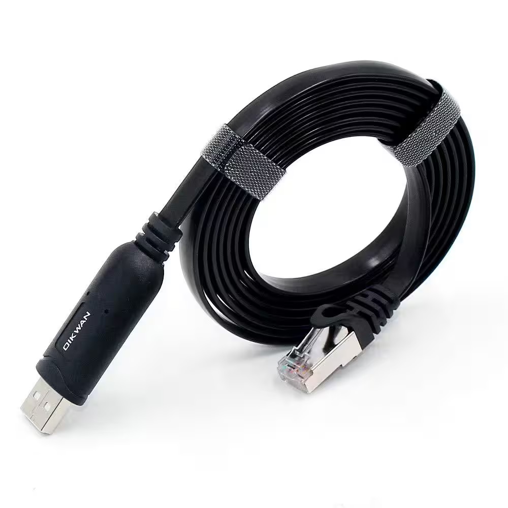 USB 3.0 MALE TO RJ45 MALE CONSOLE CABLE 1.5M