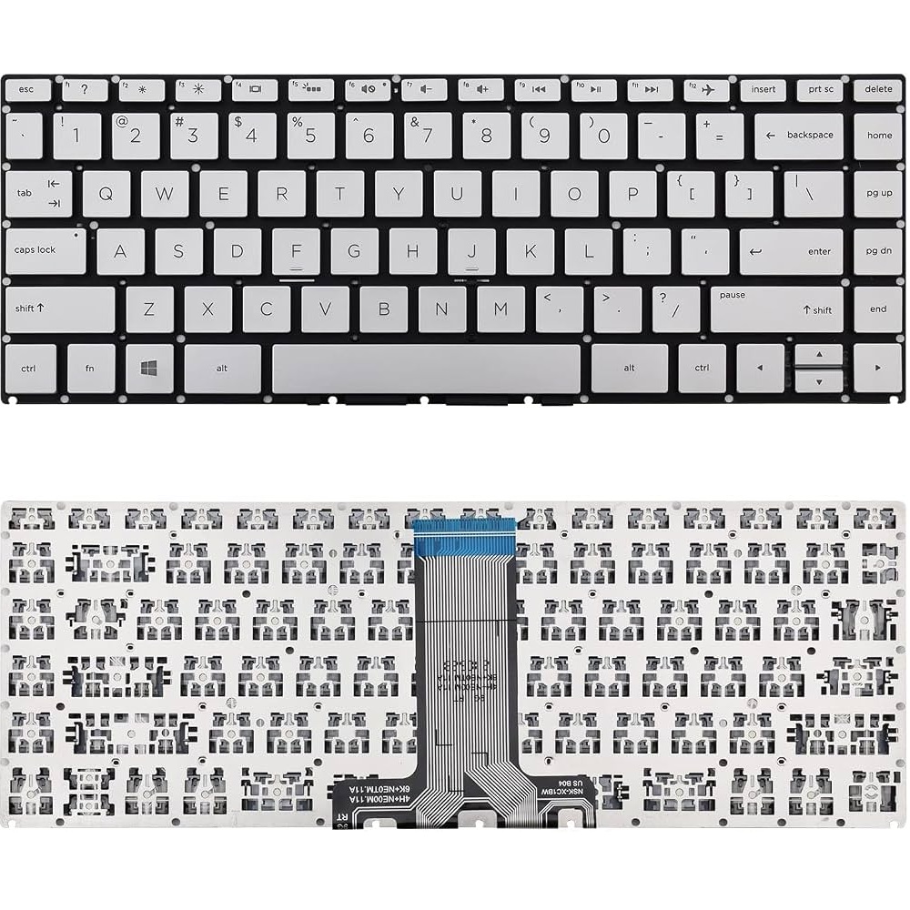 HP 14-CF KEYBOARD SILVER