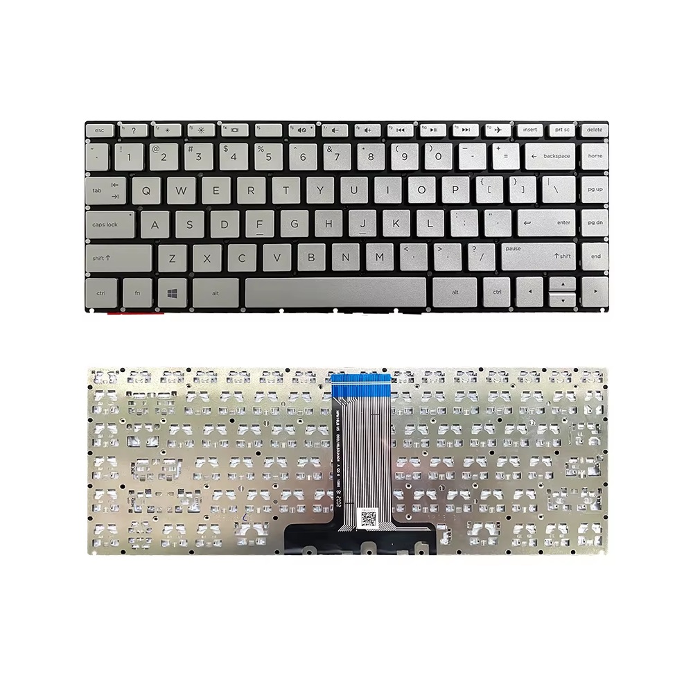 HP 14-CF SILVER KEYBOARD