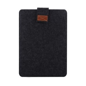 LAPTOP SLEEVE BAG 13.3, 14.0, 15.6" (BLACK & BROWN FELT)