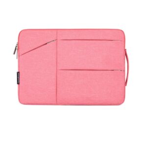 LAPTOP SLEEVE BAG 13.3, 14.0. 15.6" (PINK & 3 SIDE ZIPS)
