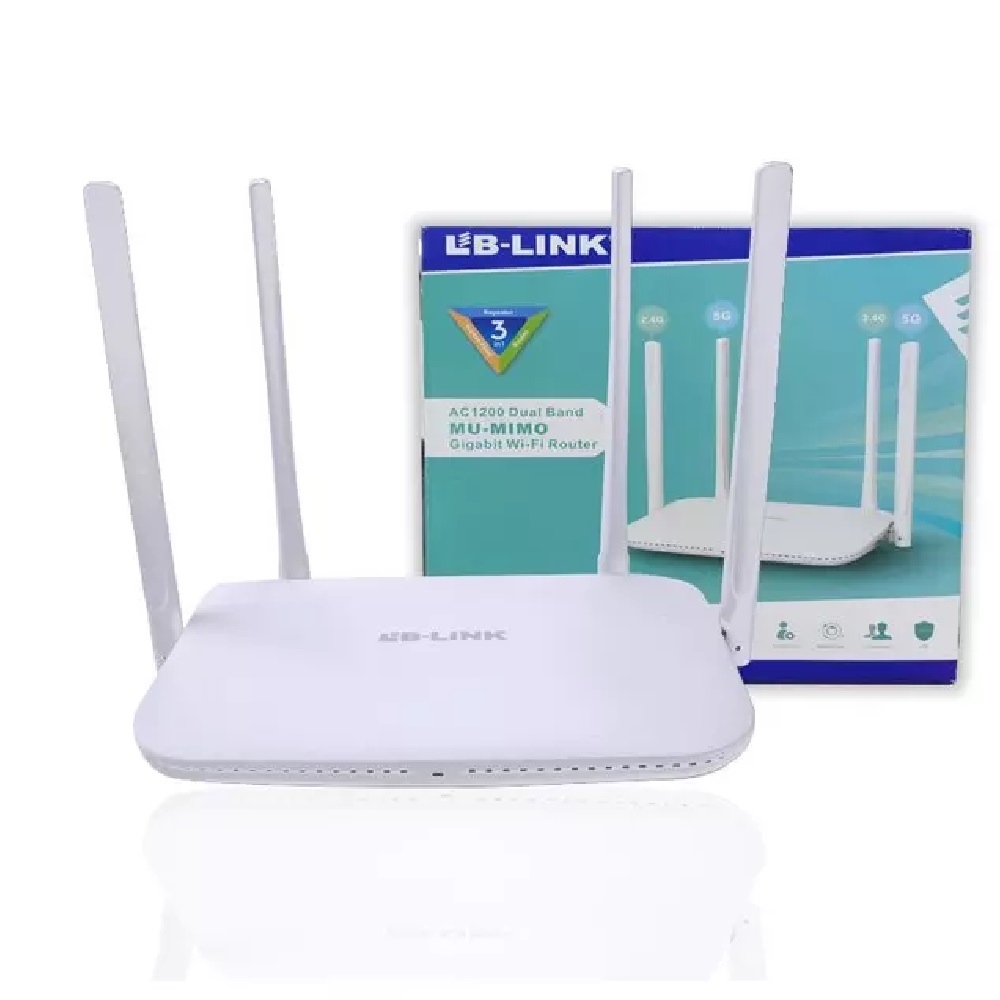 LB-LINK AC1200 WIRELESS DUAL BAND MU-MIMO GIGABIT WI-FI ROUTER BL-WR1300H