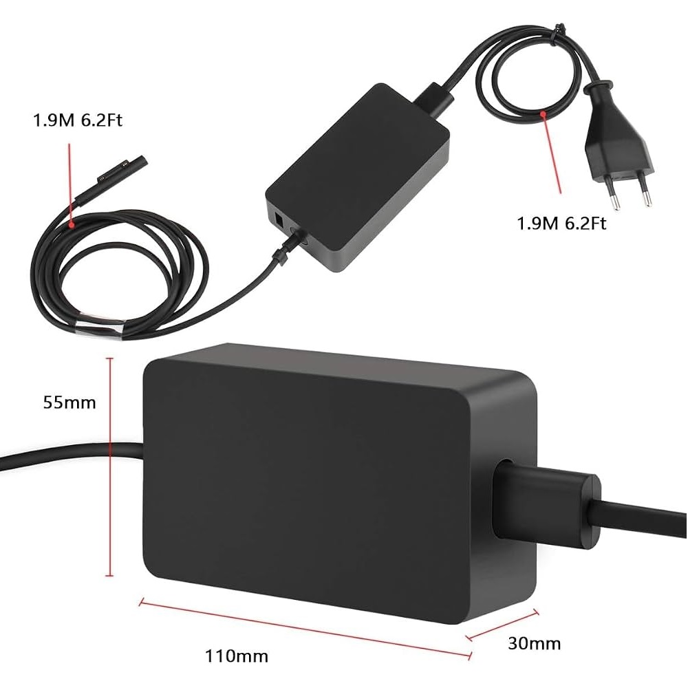 MICROSOFT SURFACE PRO 12V 2.58A 44W ADAPTER